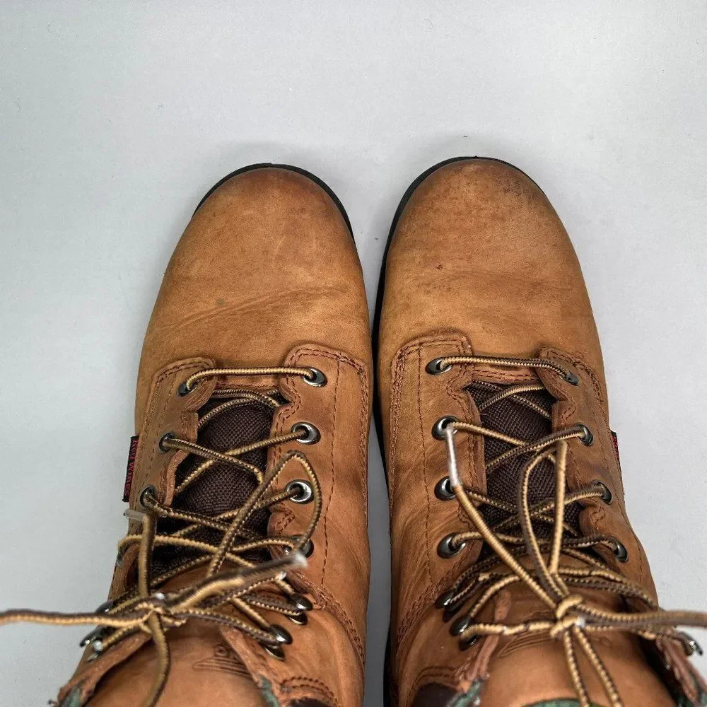 Red Wing Men's Size 14 Brown Leather Work Sport Hunt Soft Toe Boots‎